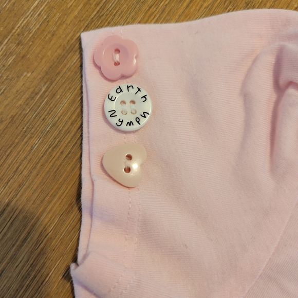 Block Island Mermaid T-shirt, pink, size 8 - Picture 3 of 6